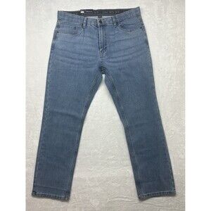 Jachs NY Straight Fit Jeans 36x30 Medium Wash Comfort Stretch